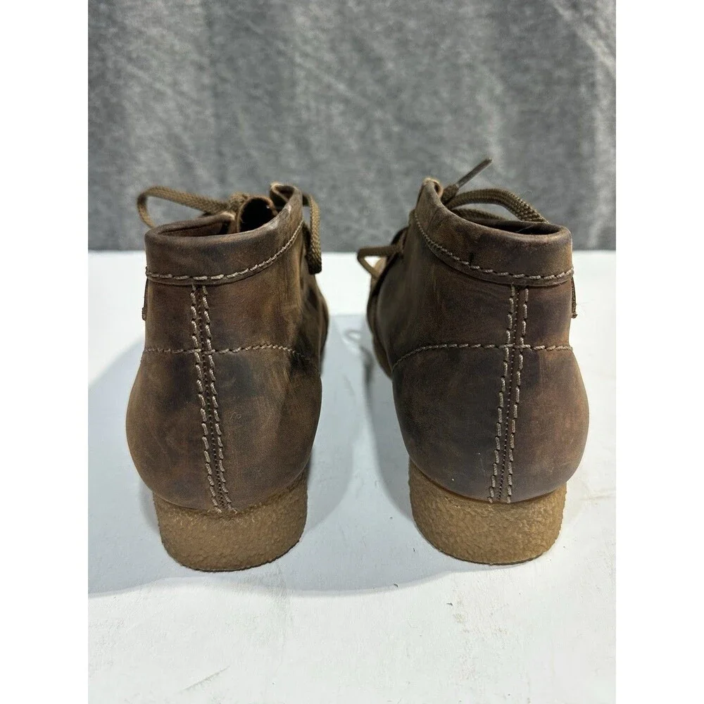 Clarks Originals Moccasin Shacre Boot Beeswax Brown Shoe Wallaby Earth Men’s 9B
